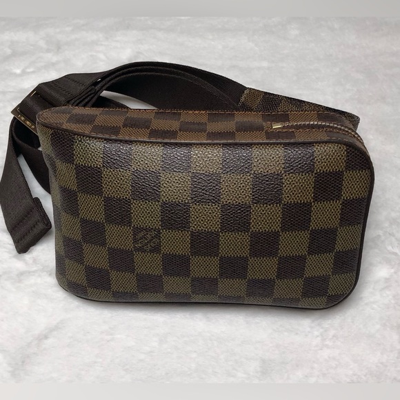 Louis Vuitton Geronimo Damier Ebene Bum Bag;Date Code(CA1057)w/Dust Bag/COA - Picture 3 of 17